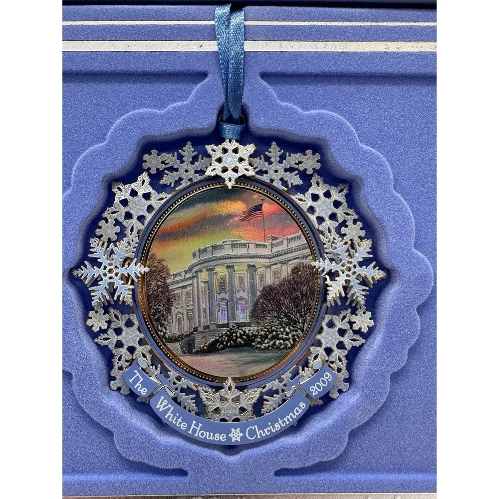 White‎ House Historical Association Christmas Ornament 2009 New In Box